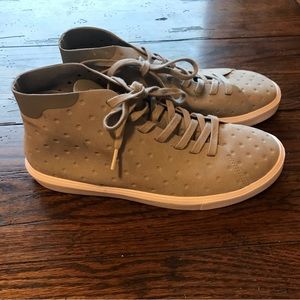 NATIVE MEN MONACO MID HIGHTOP GRAY / PIGEON / SHELL WHITE